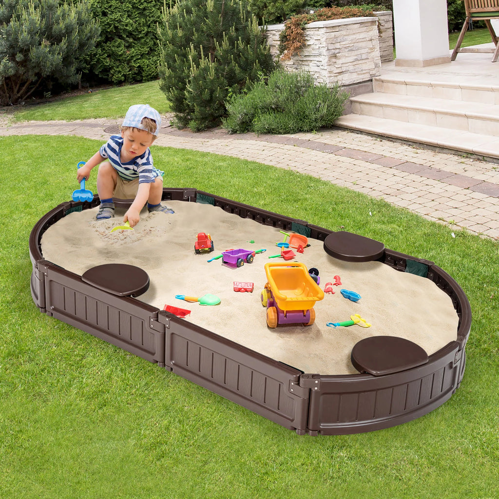 Wooden Sandbox with Cover K865657