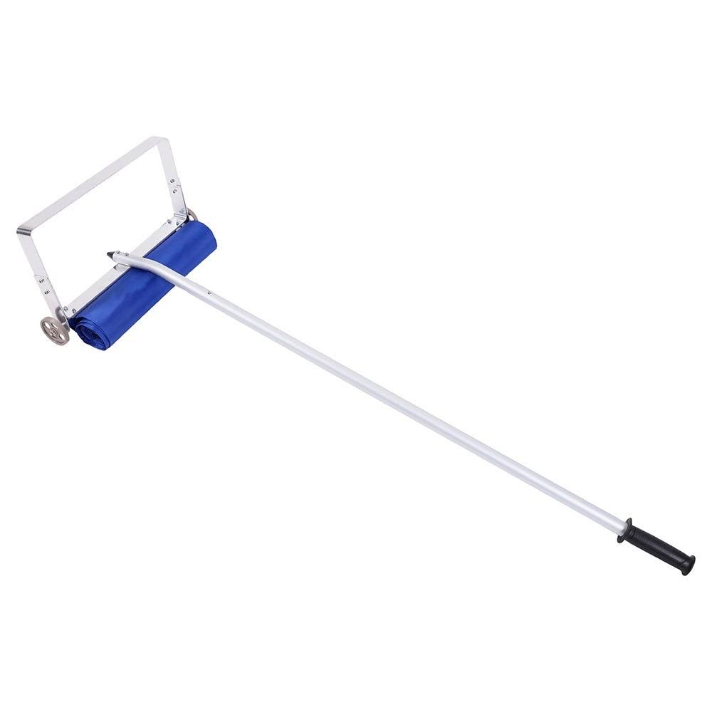 20 Feet Aluminum Frame Cloth Head Roof Snow Remover 1.2m 5 Sections M760425