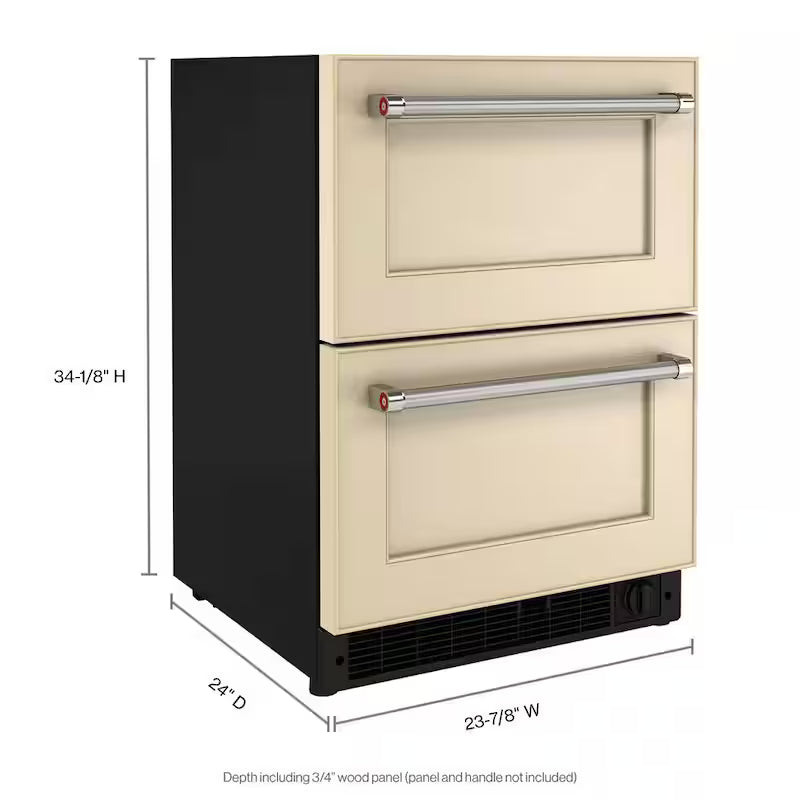 Undercounter Double Drawer Refrigerator Freezer L210