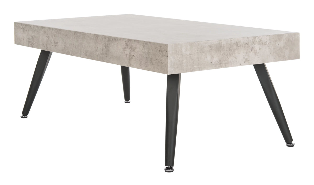Light Grey Rectangular Coffee Table Q2784