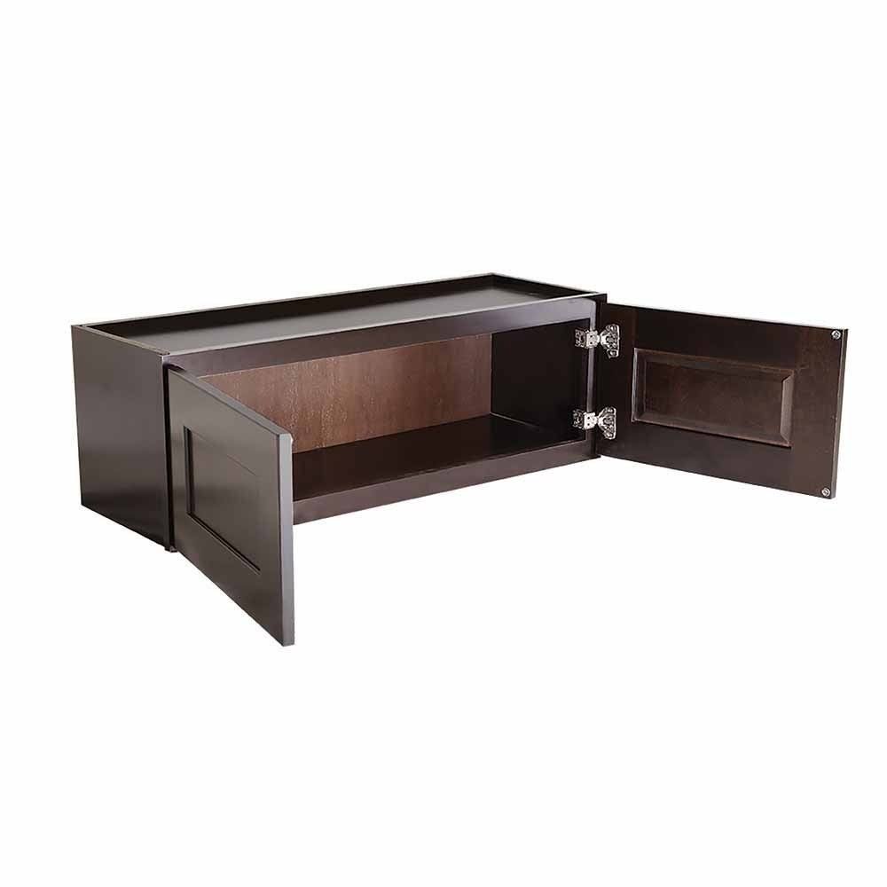 Espresso Double Door Kitchen Cabinet Z4798