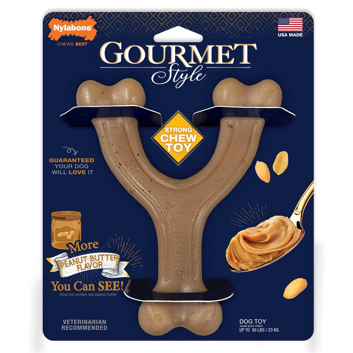 Peanut Butter Dog Chew Toy T214711