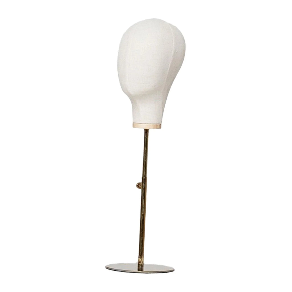 Hat Display Stand Portable Hat Rack Mannequin Head 60cm Metal Base I7421