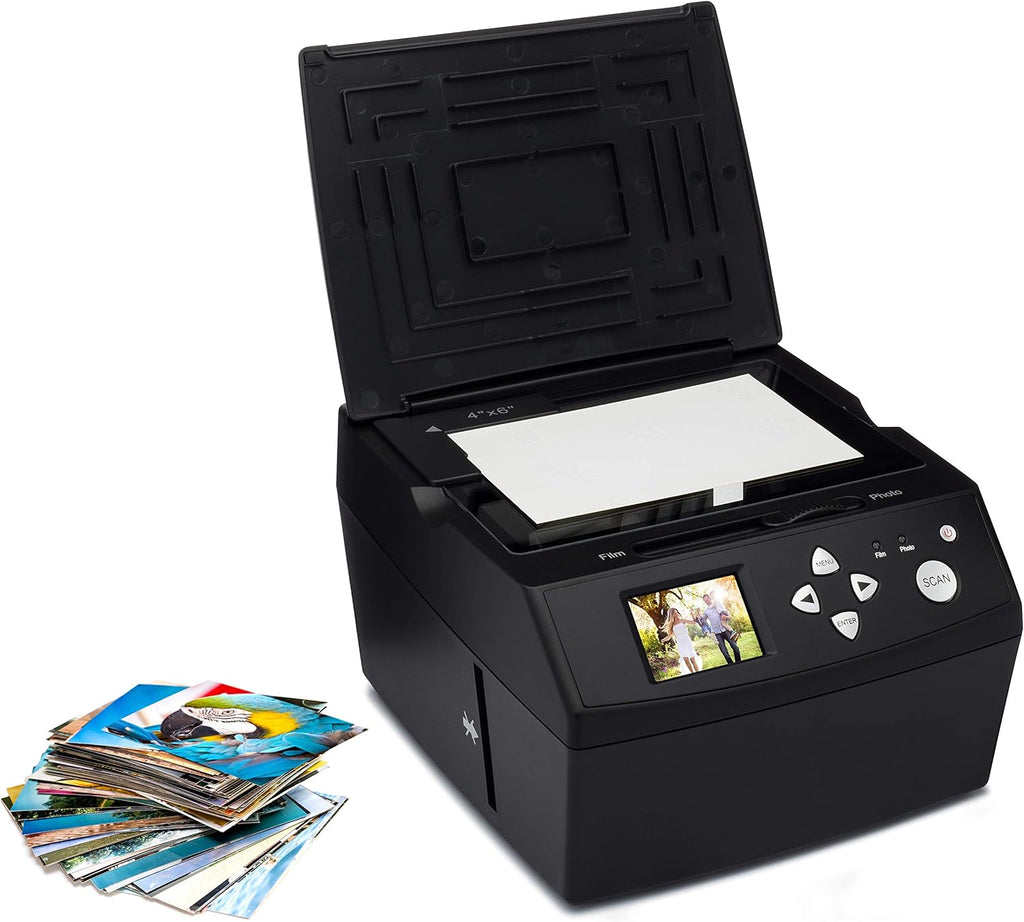 20 MP Photo Slide Negative Digital Converter with 8 GB Memory Card F232