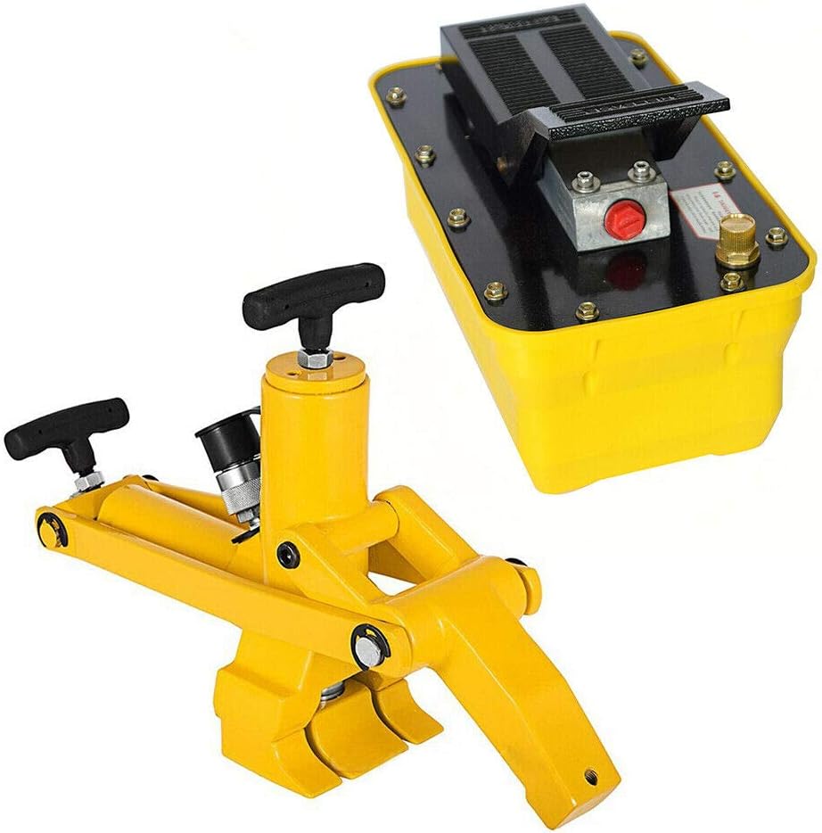 Hydraulic Bead Breaker with 10000PSI Foot Pump & Air Hose V76121