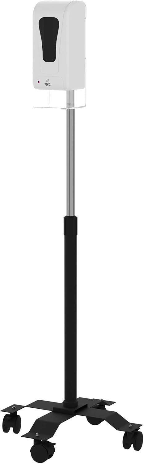 Heavy-Duty Acrylic Hand Sanitizing Station with Contactless Dispenser D827352