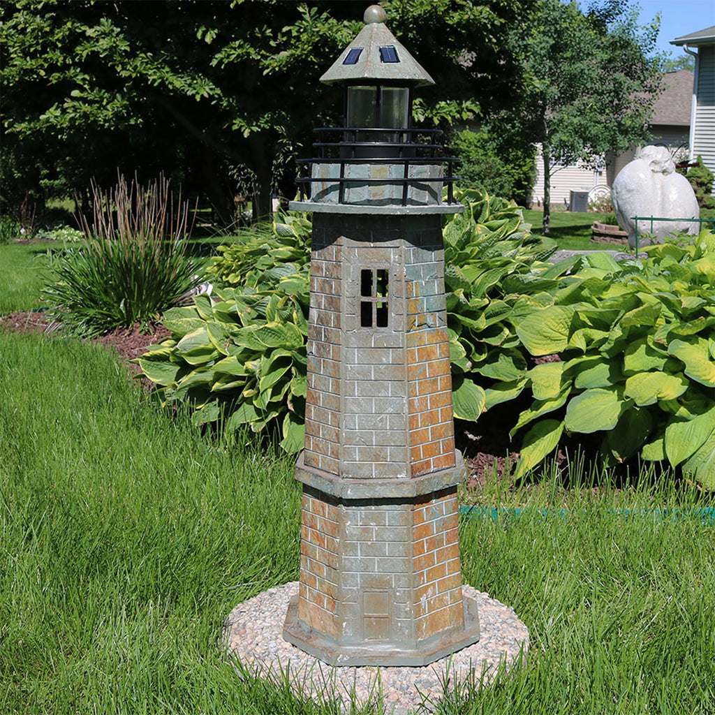 Solar LED Lighthouse E50678