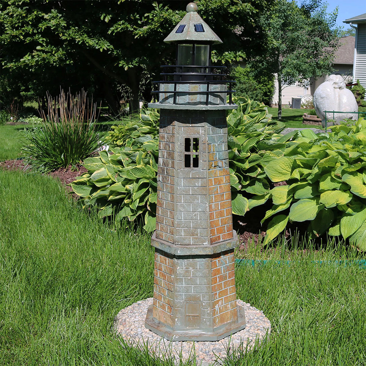 Solar LED Lighthouse E50678