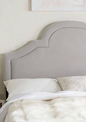 Arched Headboard Grey King I260