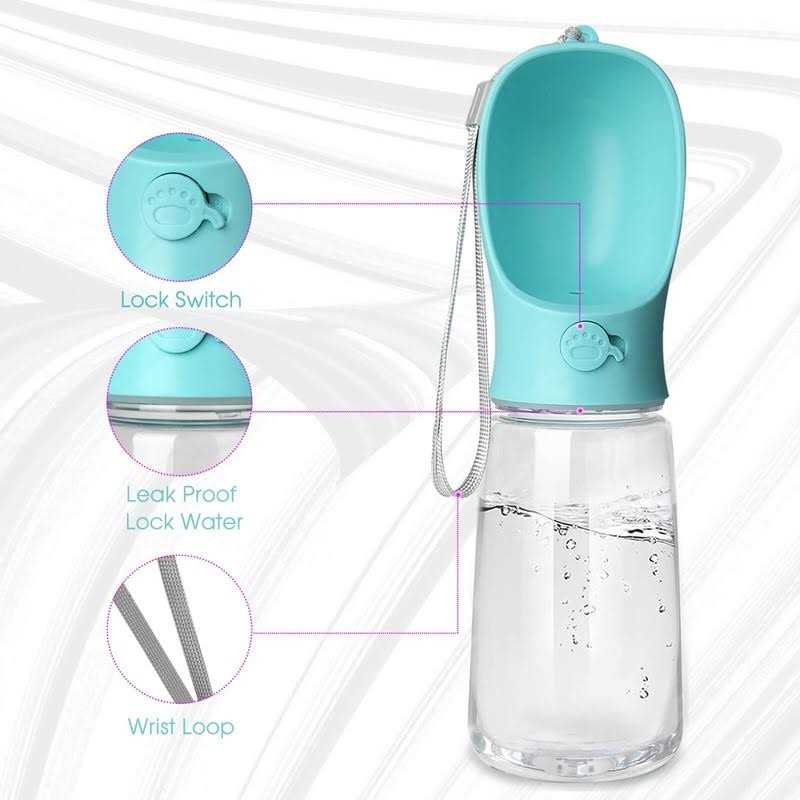 Leak Proof Portable Dog Water Bottle V1879