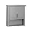 Gray Storage Wall Cabinet S35722