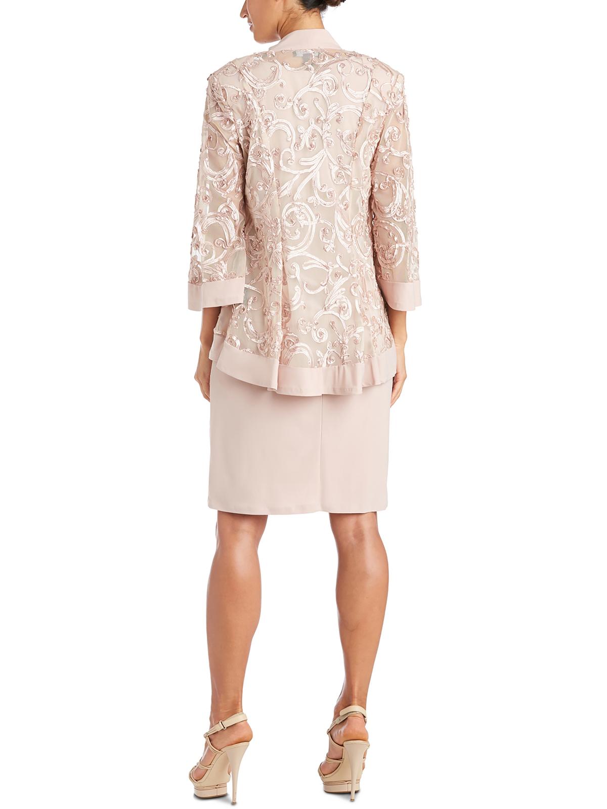 Mesh 2PC Cocktail and Party Dress Y7840