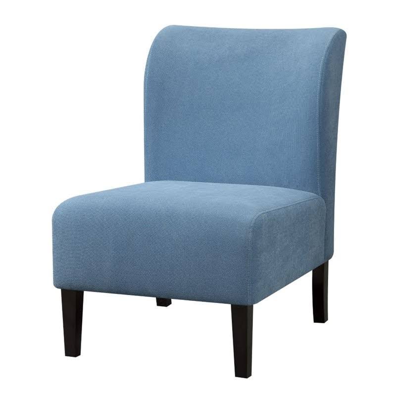 Blue Fabric Accent Chair C92059