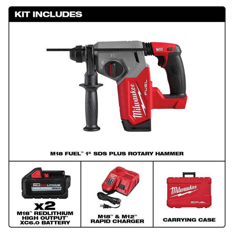 18V Lithium-Ion Brushless Cordless SDS-Plus Rotary Hammer Kit A766586