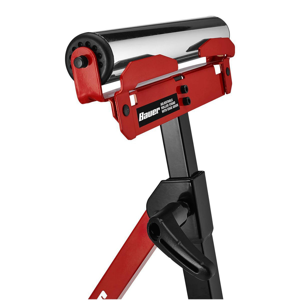 250 lb. Capacity Adjustable Roller Stand with Edge Guide G414