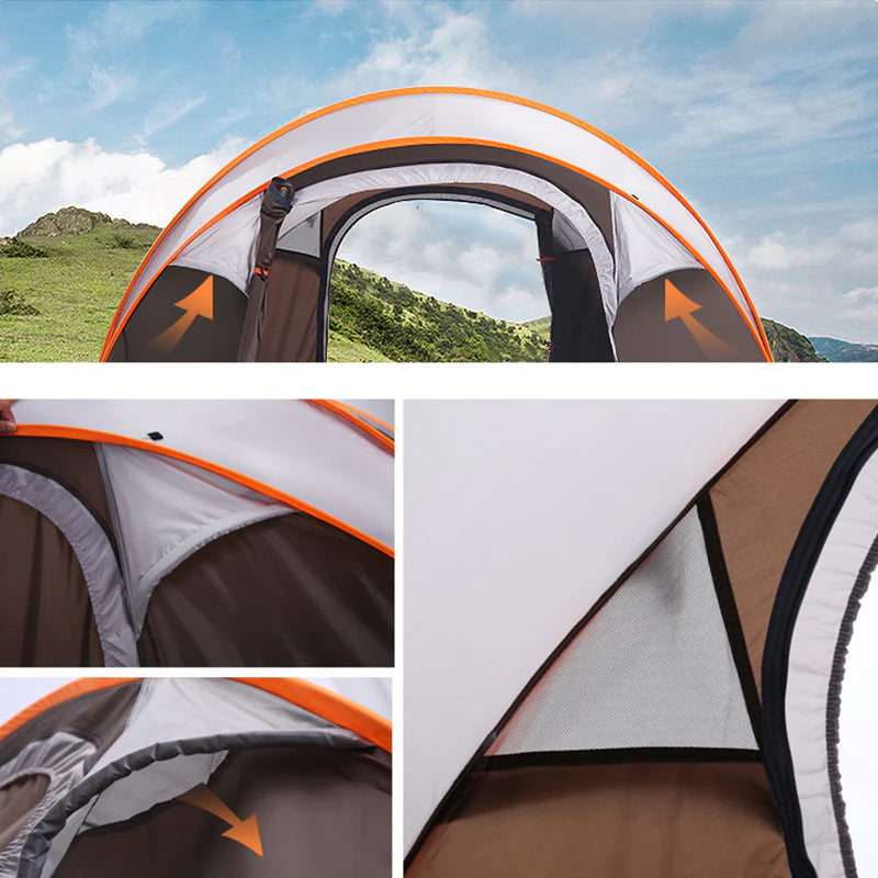 Camping Windproof Waterproof Automatic Tent F77381