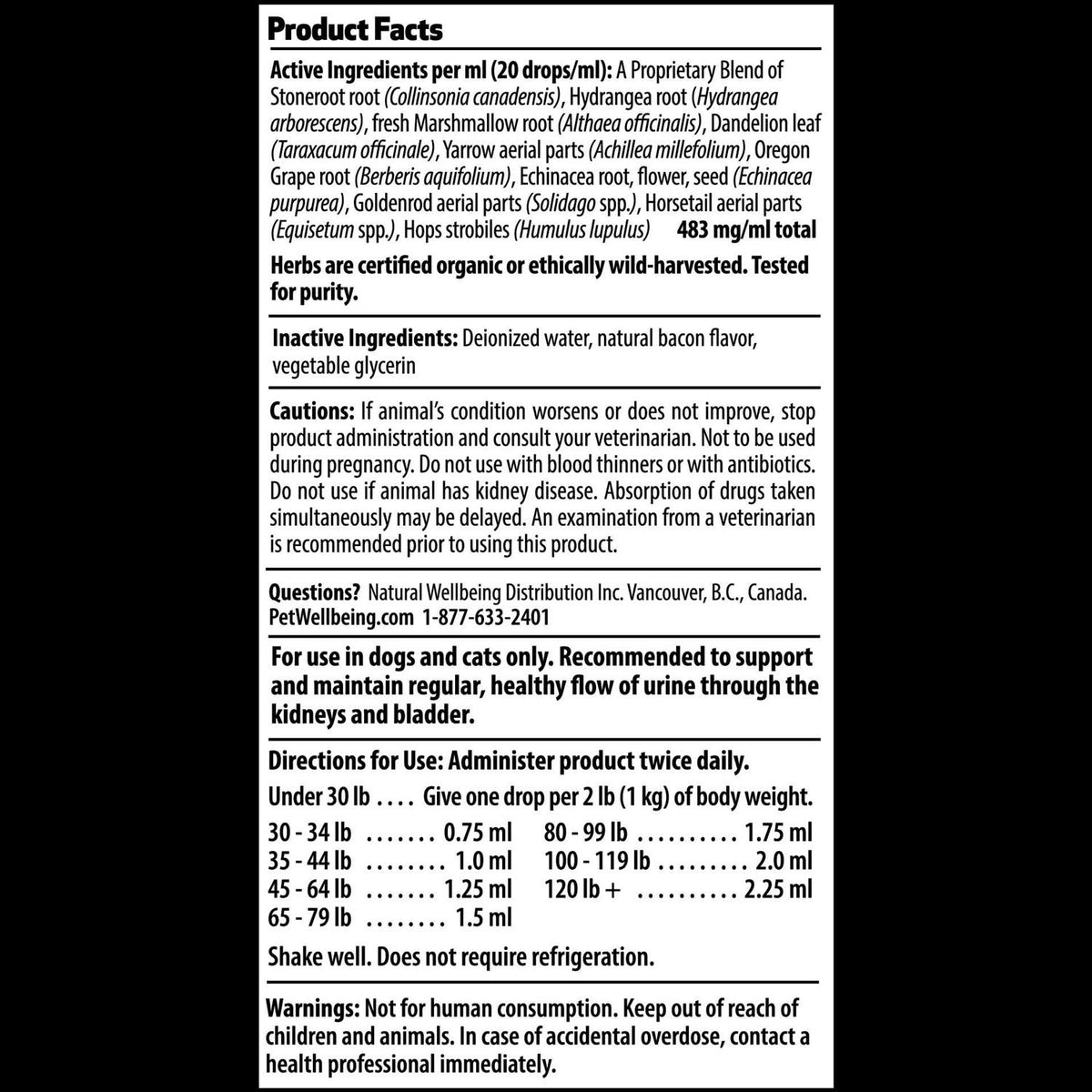 Urinary Tract Health E834