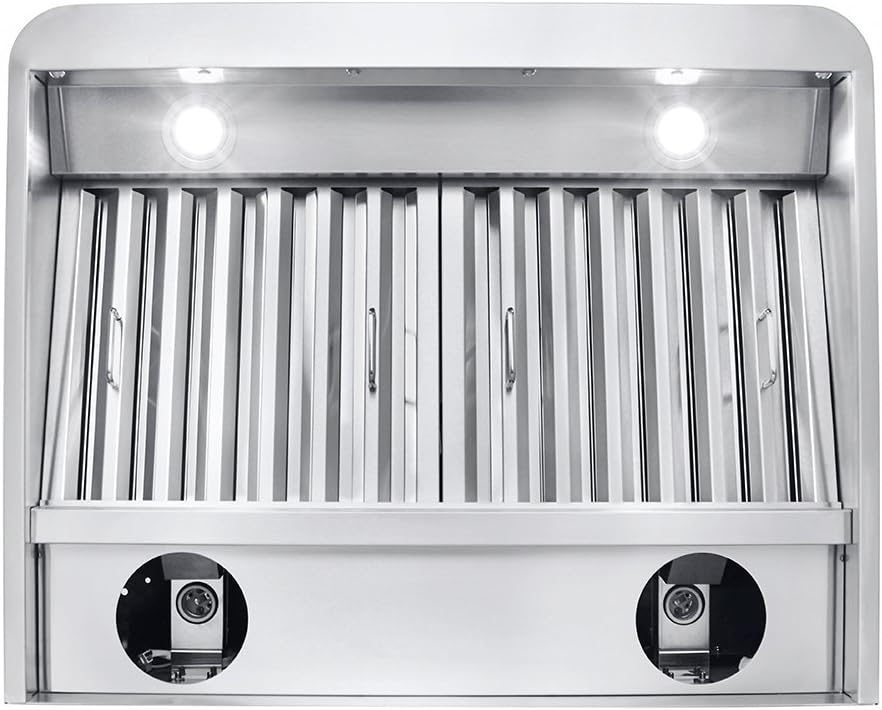 Stainless Wall Range Hood, 1000 Max CFM, 4 Speed, 30 36 42 48 54 60 inch Z750