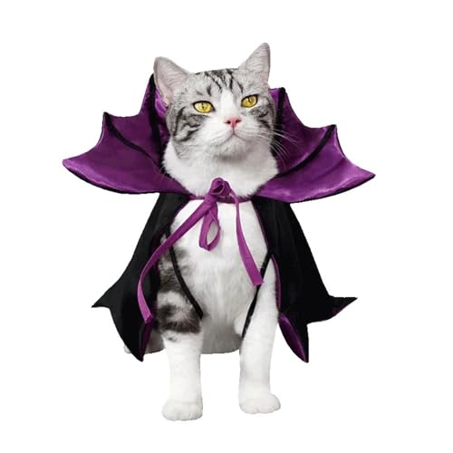 5-Piece Halloween Pet Cosplay Vampire Cloak O417842