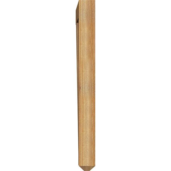 4x22W x 30x22D x 42x22H Rough Sawn Western Red Cedar Bracket H138