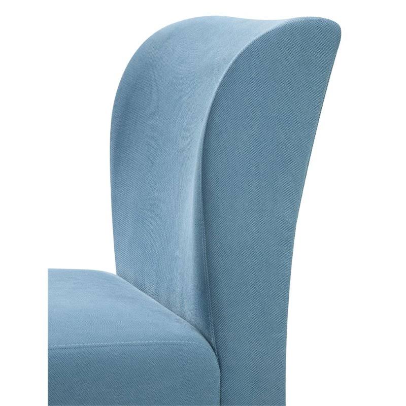 Blue Fabric Accent Chair C92059
