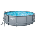 16 ft Round Above Ground Swimming Frame Pool Z21937