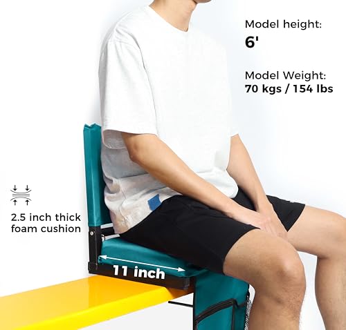 Stadium Seats with Back Support and Cushion K942