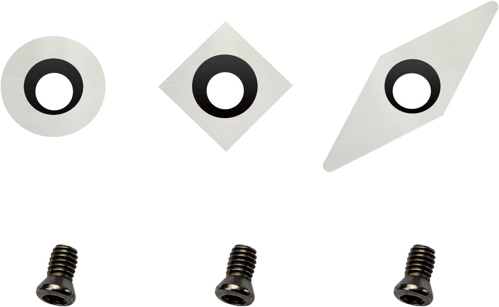 Carbide Wood Lathe Tools Set of 3 V92794