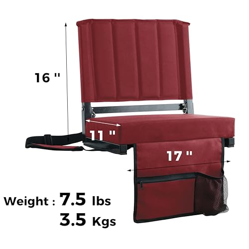 Stadium Seats with Back Support and Cushion K942