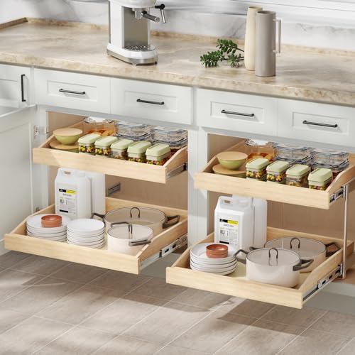 2-Tier Pull Out Cabinet Organizer G424977