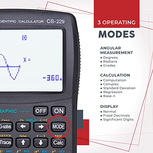 Scientific Calculator with Graphic Functions Q14537