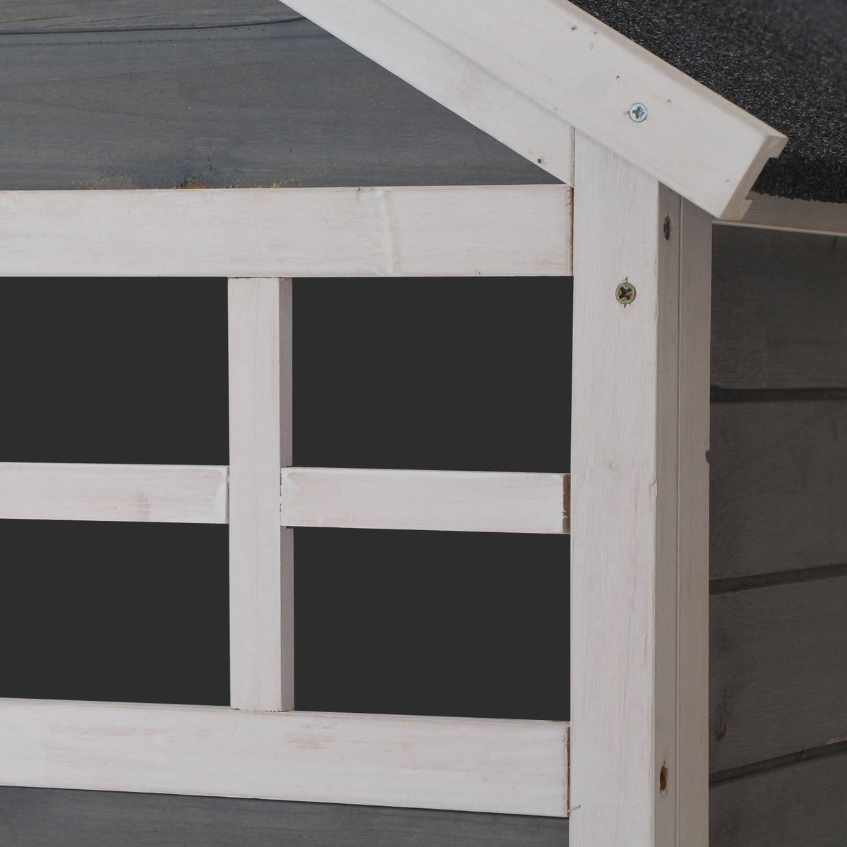 Outdoor Wooden Rabbit Hutch with Run P3703