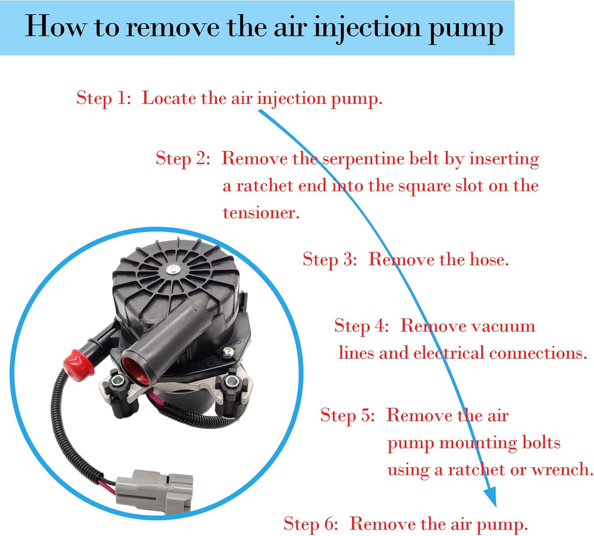 Secondary Air Injection Pump Pack of 2 Z5219
