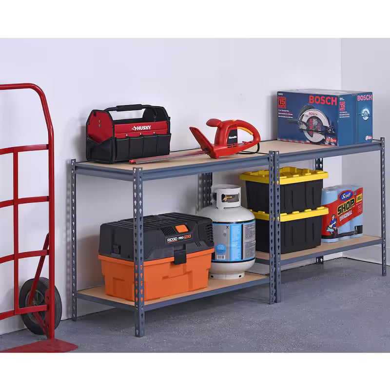 4 Tier Adjustable Steel Shelving Unit Q8572