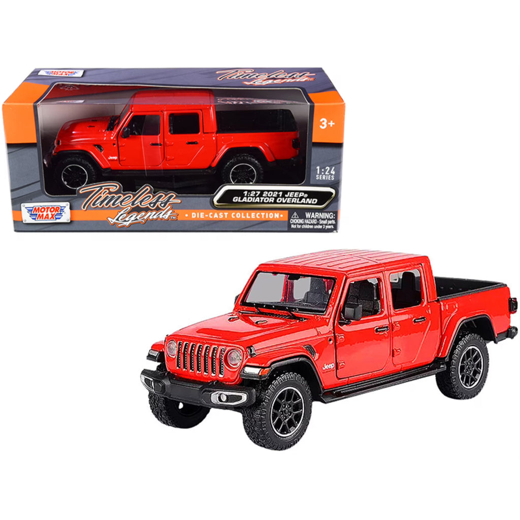 Red Pickup Truck Diecast Model Car S85876