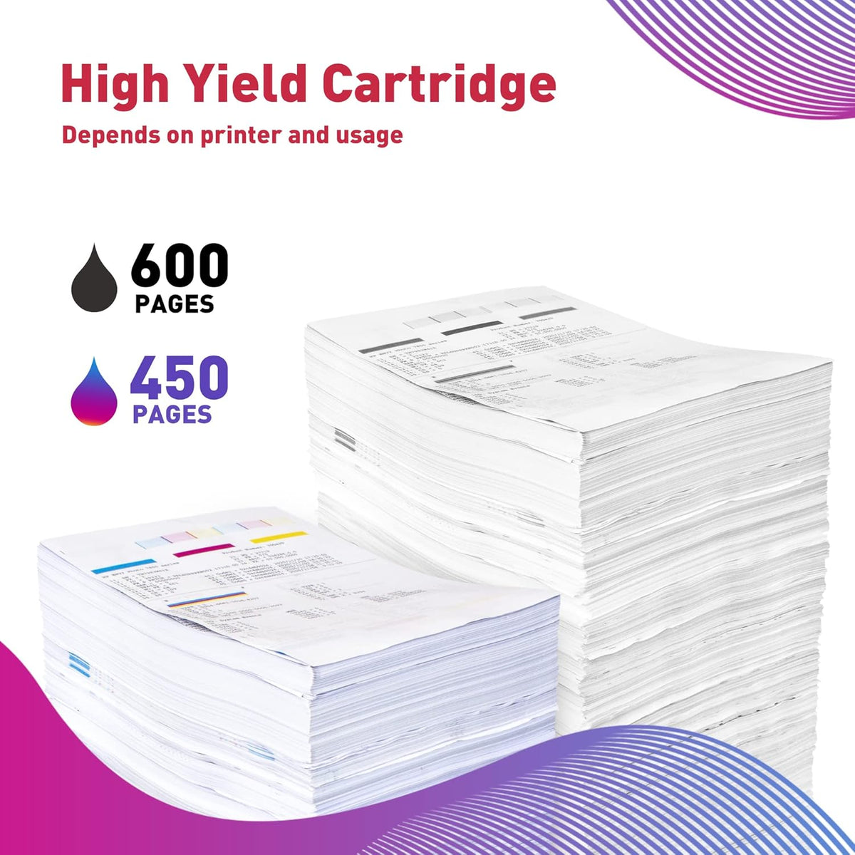 2PK Black/Color Combo Ink Cartridges D8937