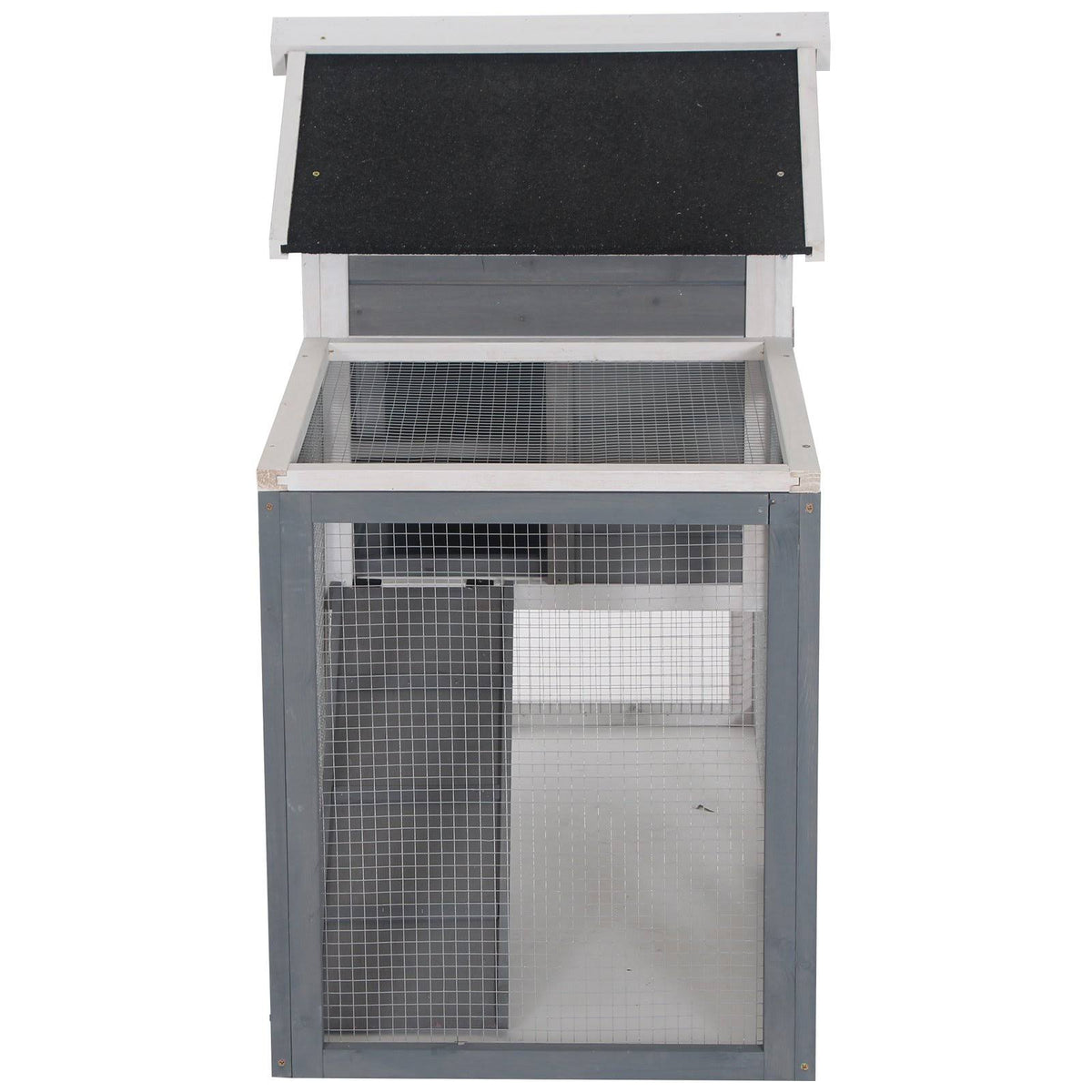 Outdoor Wooden Rabbit Hutch with Run P3703