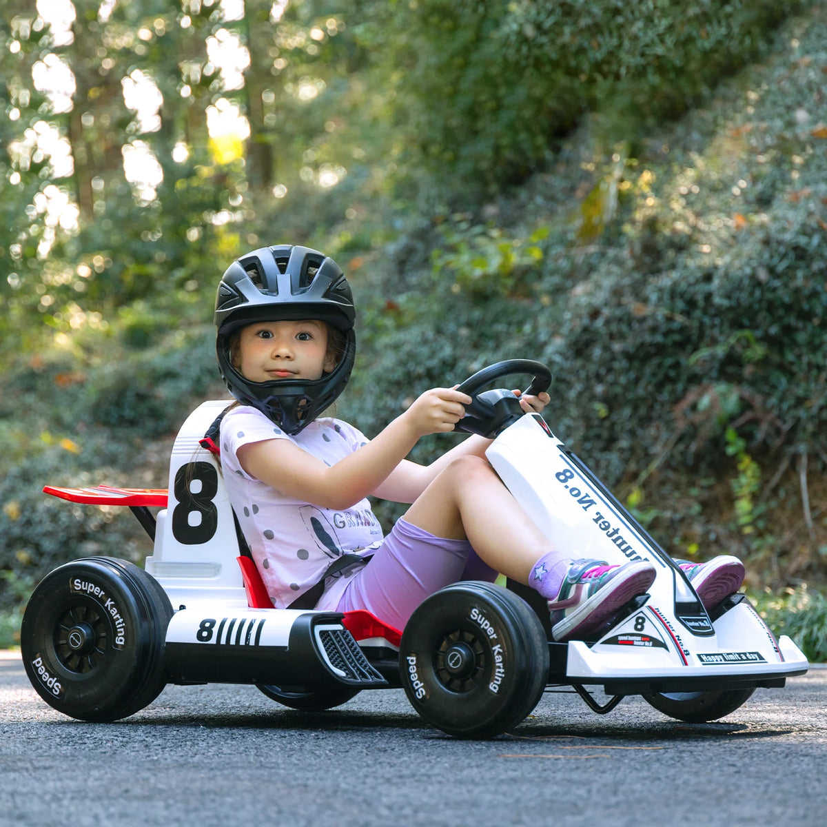12V Battery Powered Electric Go Kart Ride on Car H6023