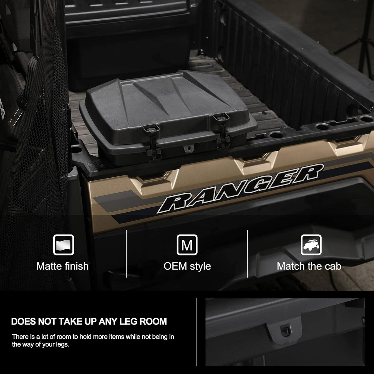 Rear Cargo Box Trunk Bed Tool Storage Bin O752331