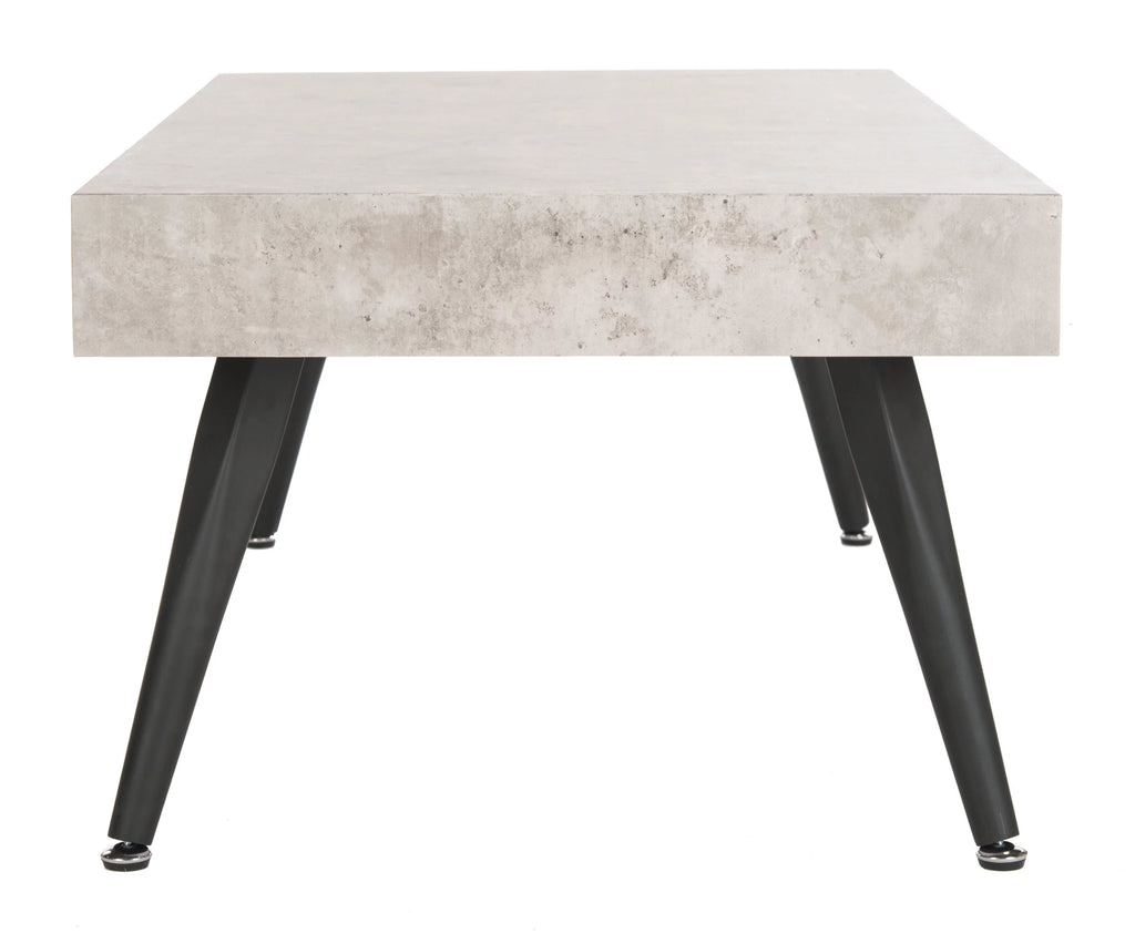 Light Grey Rectangular Coffee Table Q2784