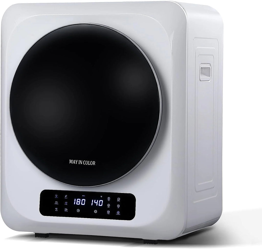 Compact Electric Laundry Dryer with Stainless Steel Drum K827097