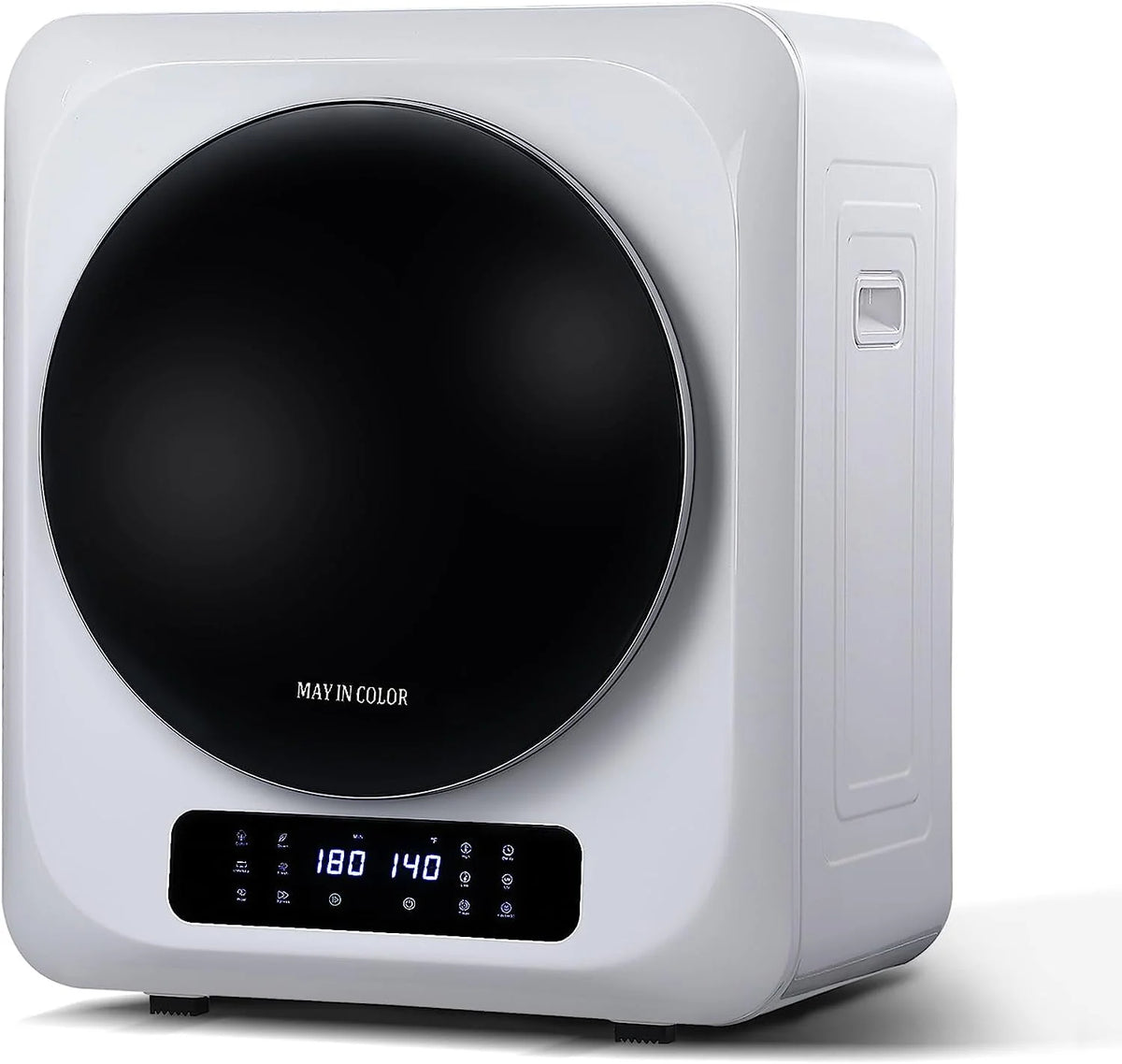Compact Electric Laundry Dryer with Stainless Steel Drum K827097
