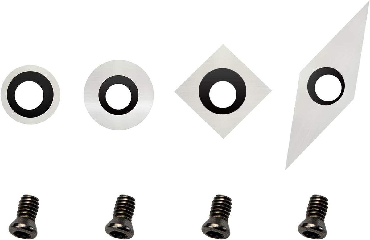 Carbide Wood Lathe Tools Set of 3 V92794