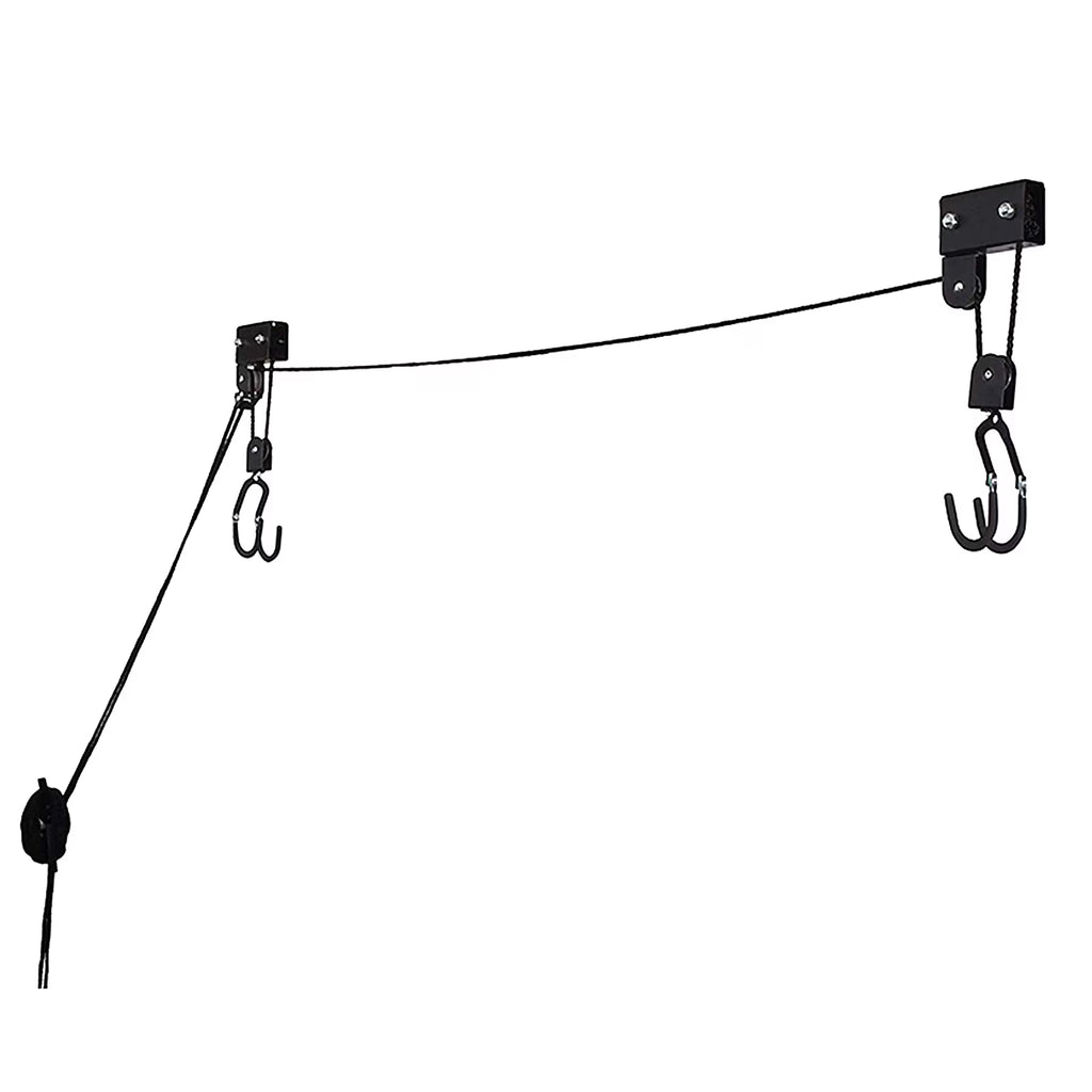 Kayak Lift with Hanging Pulley System Ceiling Rack O7630
