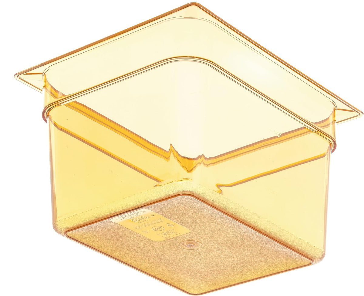 Amber Half Size 8" Deep Food Pan, Pack of 2 T524307