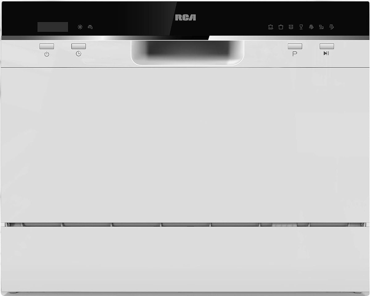 White Counter Top Portable Dishwasher L72885