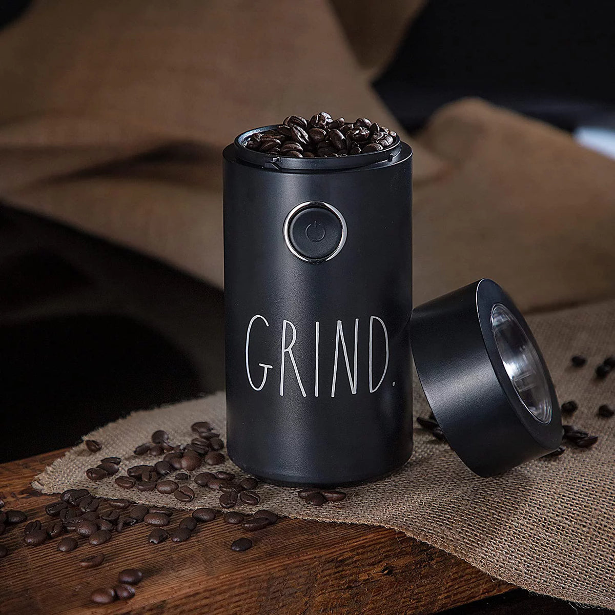 Black Electric Coffee Grinder E18187
