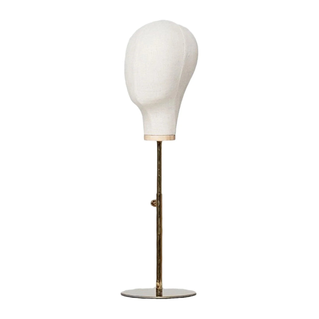 Hat Display Stand Portable Hat Rack Mannequin Head 60cm Metal Base I7421