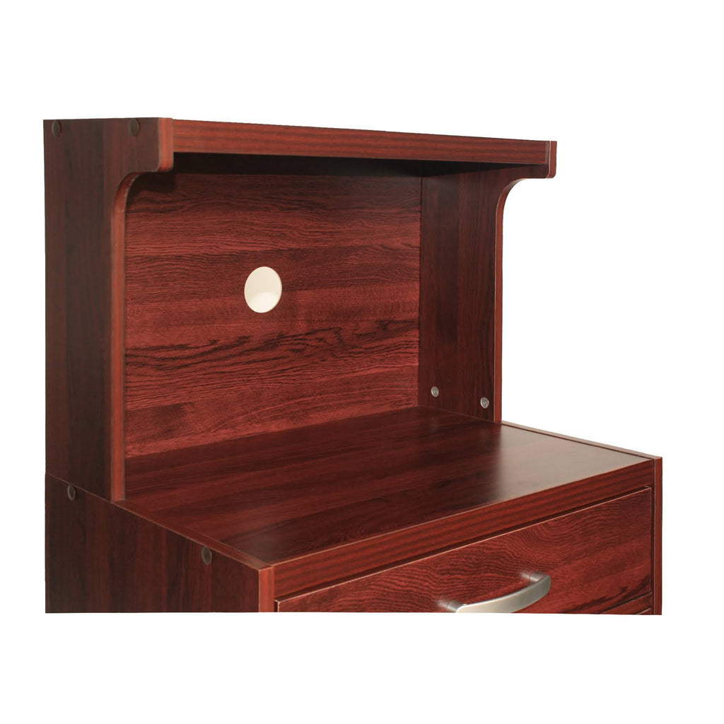 Mahogany Wooden Microwave Cart B518