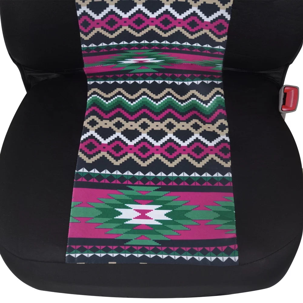 Two Tone Pattern Car Seat Covers R9035
